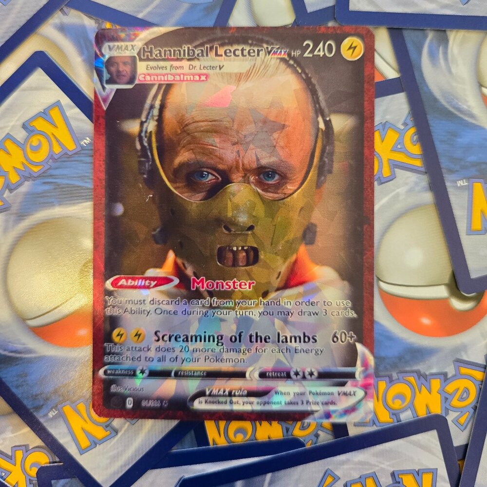 Hannibal Pokemon Card - Silence Of The Lambs